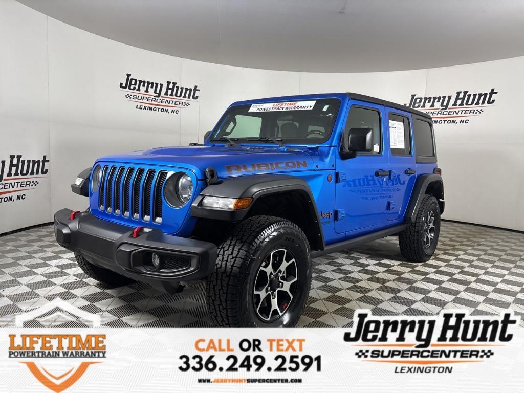 used 2021 Jeep Wrangler Unlimited car, priced at $35,222