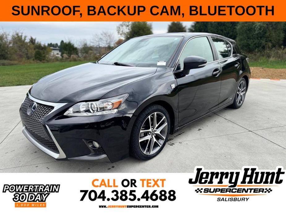 used 2015 Lexus CT 200h car, priced at $16,500