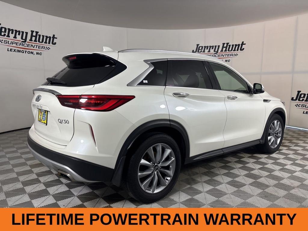 used 2021 INFINITI QX50 car, priced at $26,400