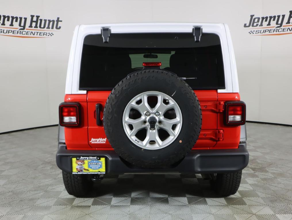 used 2021 Jeep Wrangler Unlimited car, priced at $32,200