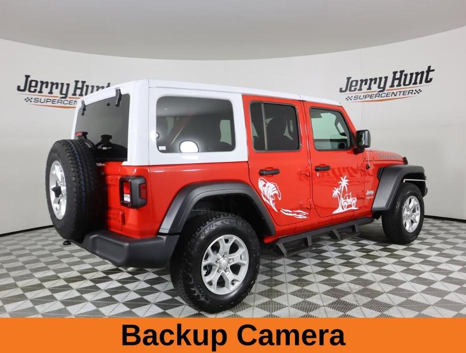 used 2021 Jeep Wrangler Unlimited car, priced at $32,758