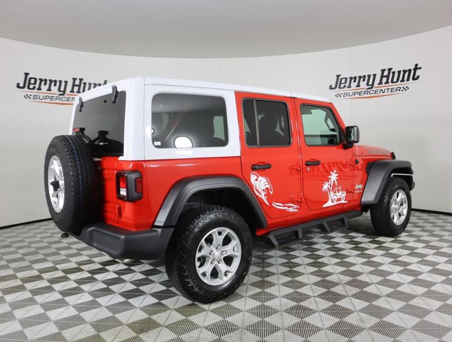 used 2021 Jeep Wrangler Unlimited car, priced at $32,200