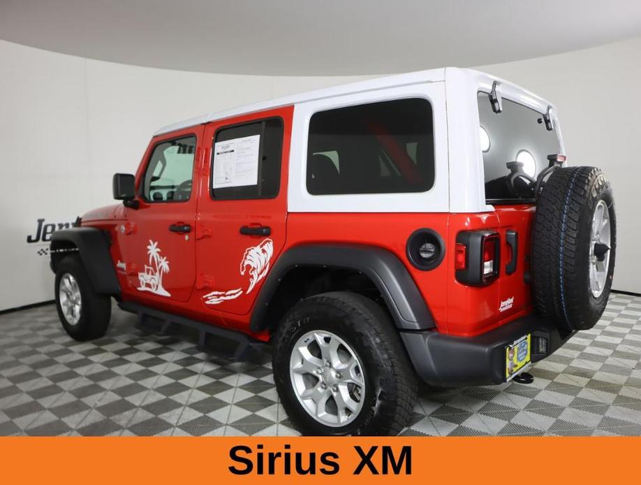 used 2021 Jeep Wrangler Unlimited car, priced at $32,758