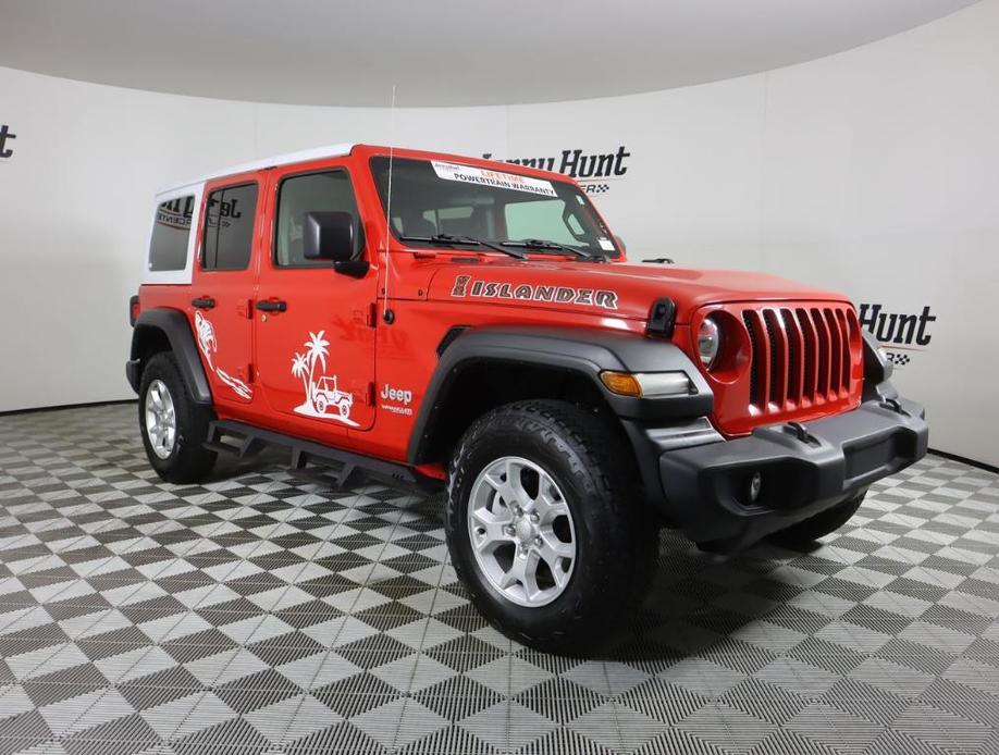 used 2021 Jeep Wrangler Unlimited car, priced at $32,200