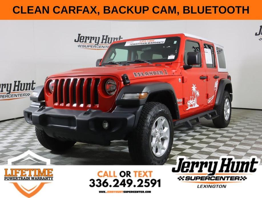 used 2021 Jeep Wrangler Unlimited car, priced at $32,200