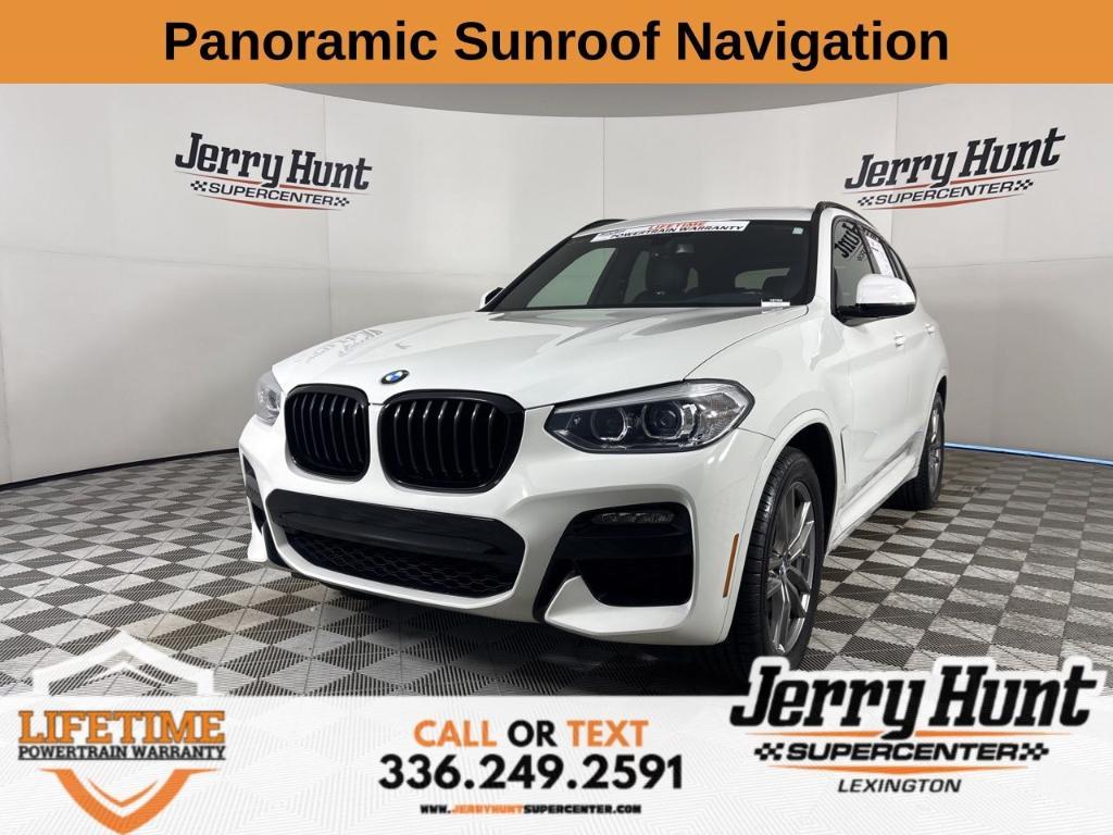 used 2021 BMW X3 car, priced at $29,100