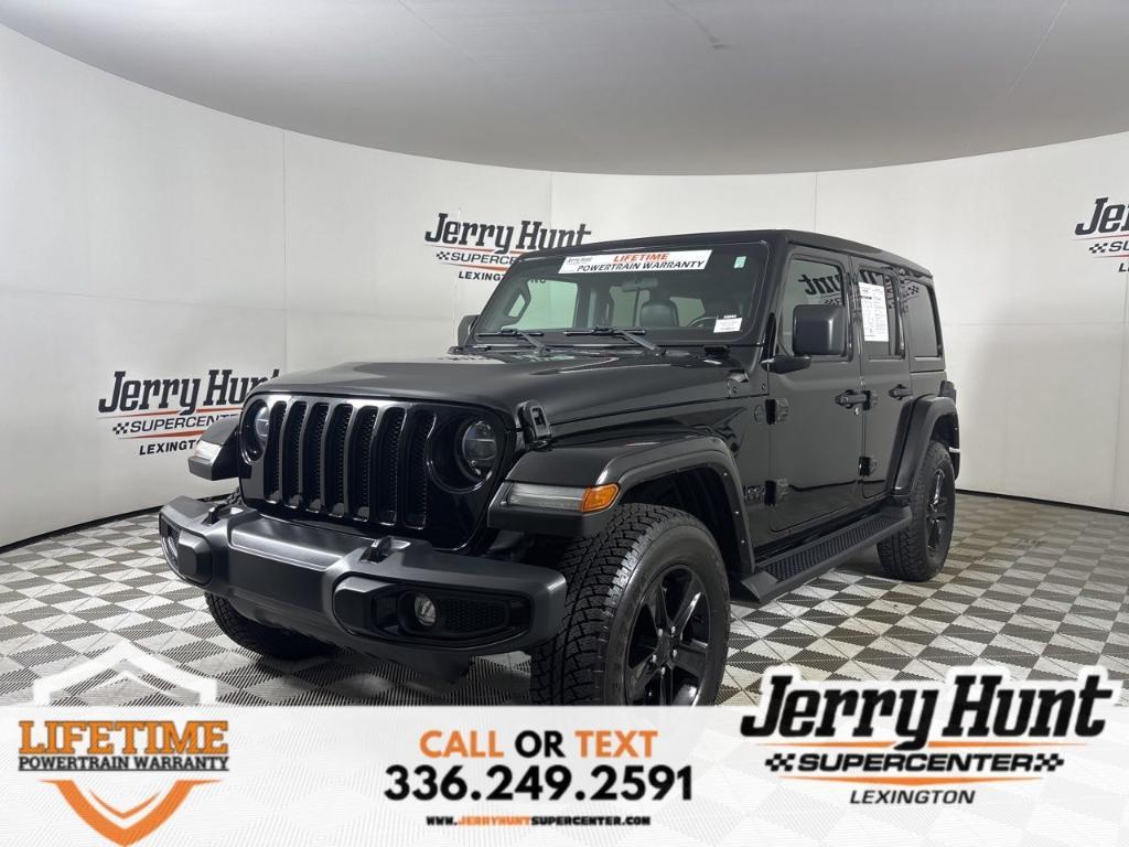 used 2021 Jeep Wrangler Unlimited car, priced at $34,200
