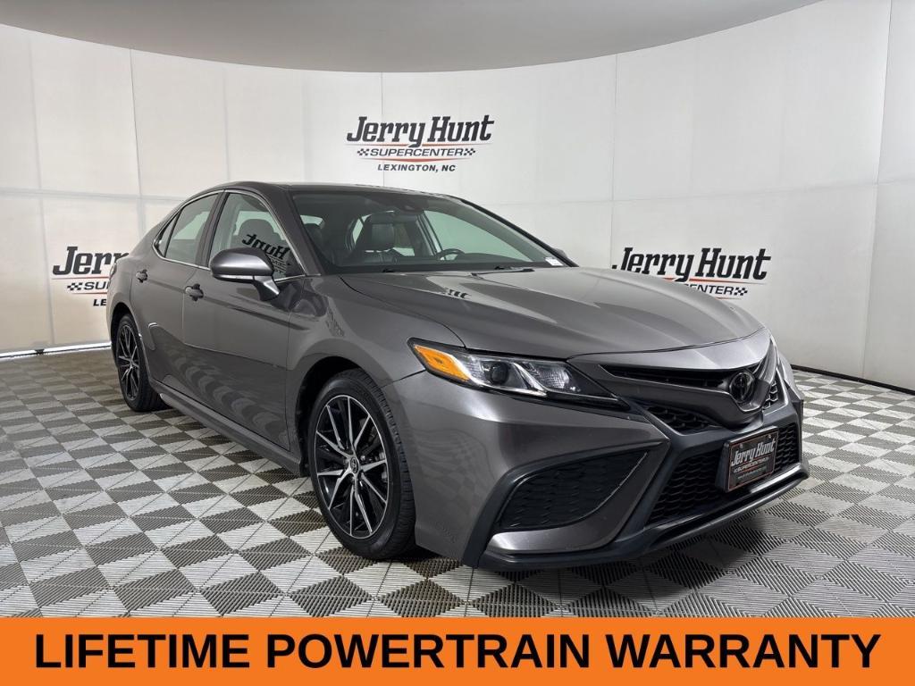 used 2021 Toyota Camry car, priced at $19,300