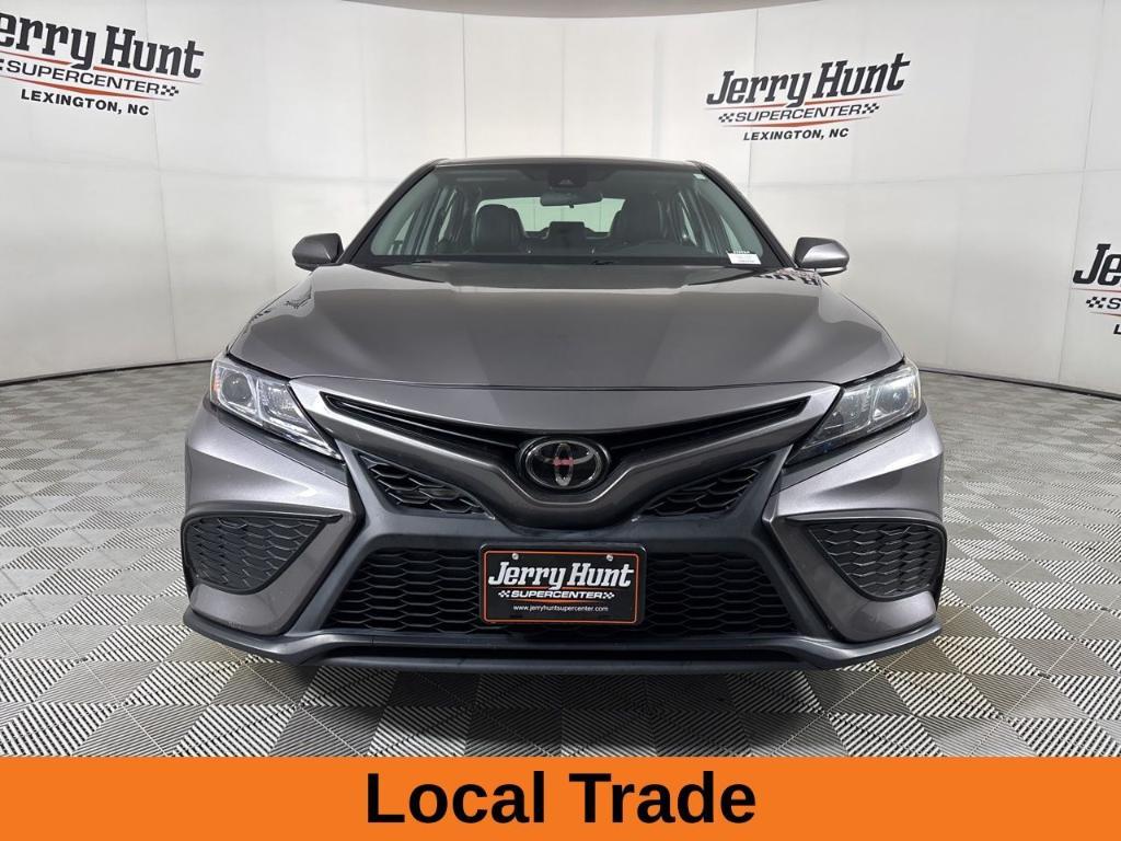 used 2021 Toyota Camry car, priced at $19,300