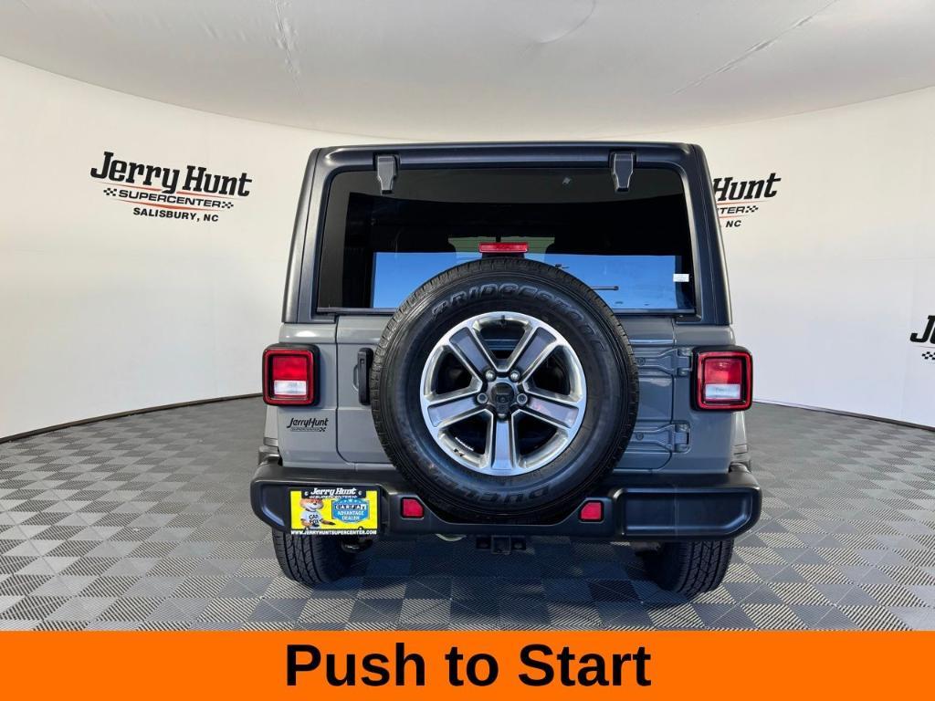 used 2022 Jeep Wrangler Unlimited car, priced at $28,588