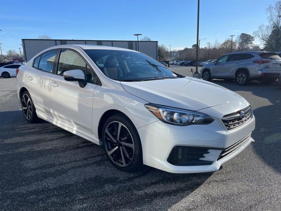 used 2022 Subaru Impreza car, priced at $21,500