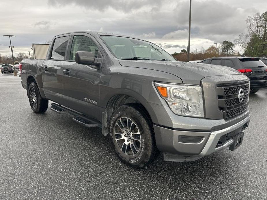 used 2022 Nissan Titan car, priced at $31,299