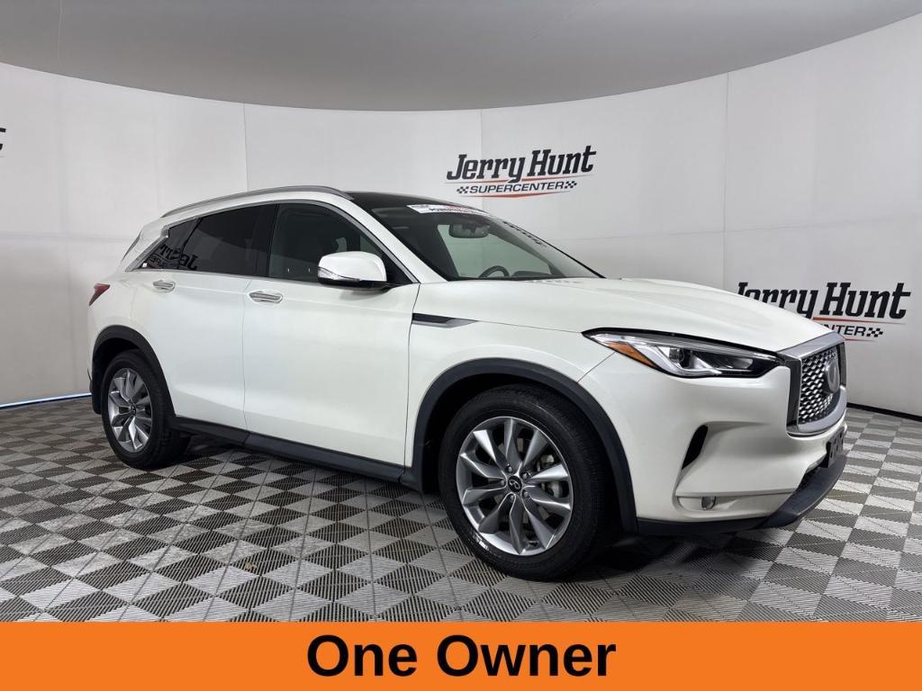 used 2021 INFINITI QX50 car, priced at $27,800