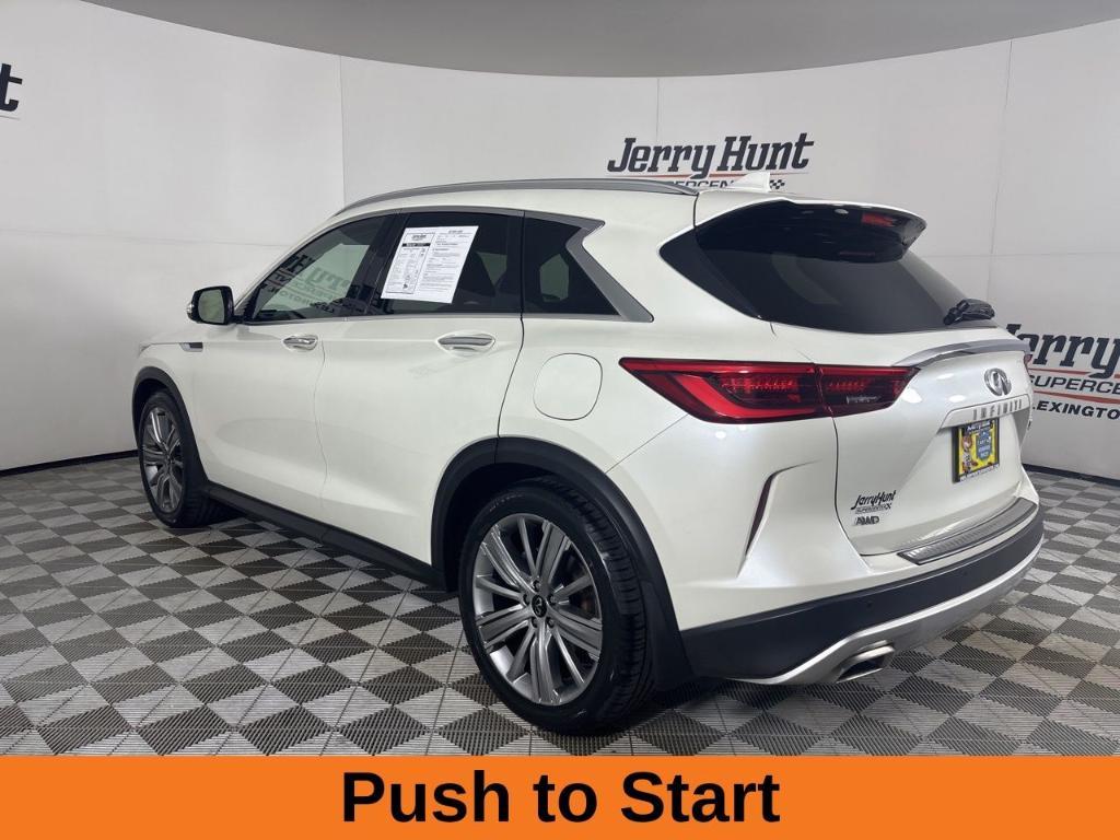 used 2021 INFINITI QX50 car, priced at $27,700