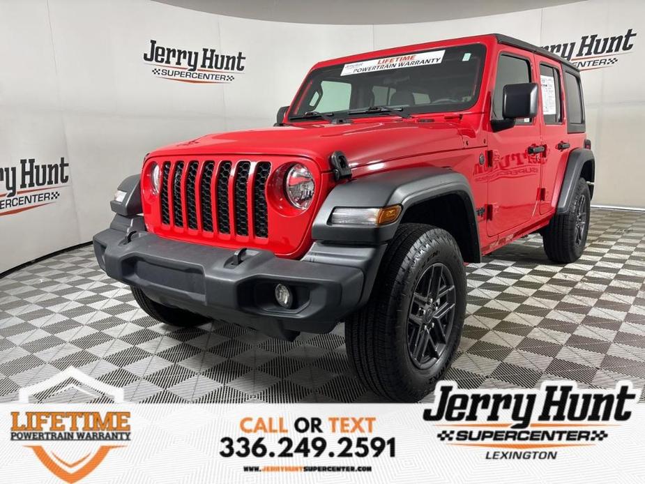 used 2024 Jeep Wrangler car, priced at $36,500