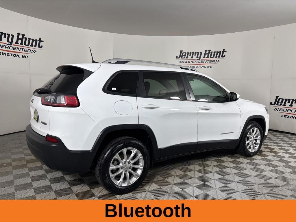 used 2020 Jeep Cherokee car, priced at $14,300