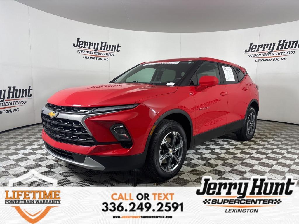 used 2024 Chevrolet Blazer car, priced at $27,900