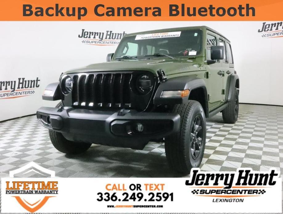 used 2021 Jeep Wrangler Unlimited car, priced at $32,625