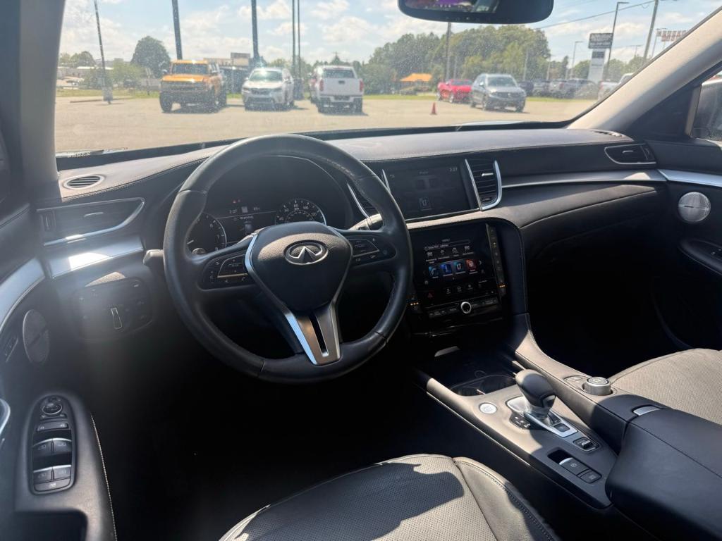 used 2022 INFINITI QX50 car, priced at $30,300