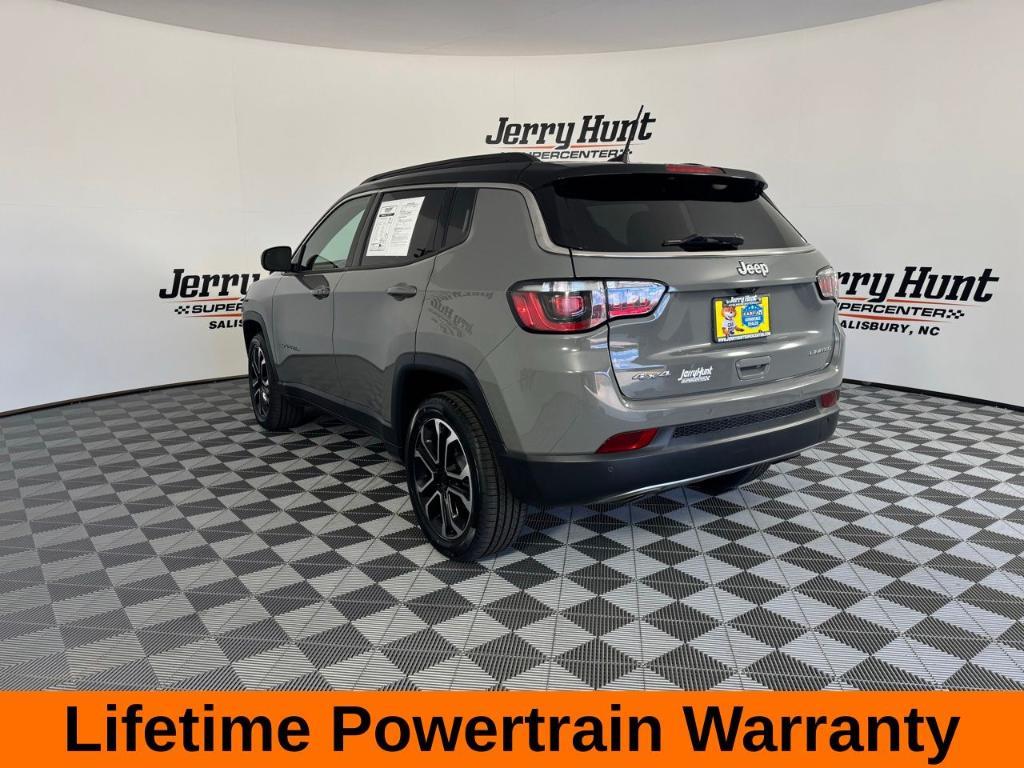 used 2023 Jeep Compass car, priced at $22,569