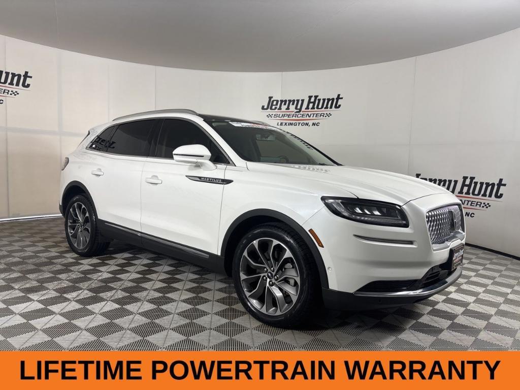 used 2021 Lincoln Nautilus car, priced at $34,425