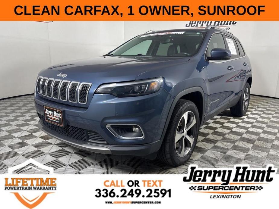 used 2021 Jeep Cherokee car, priced at $23,388