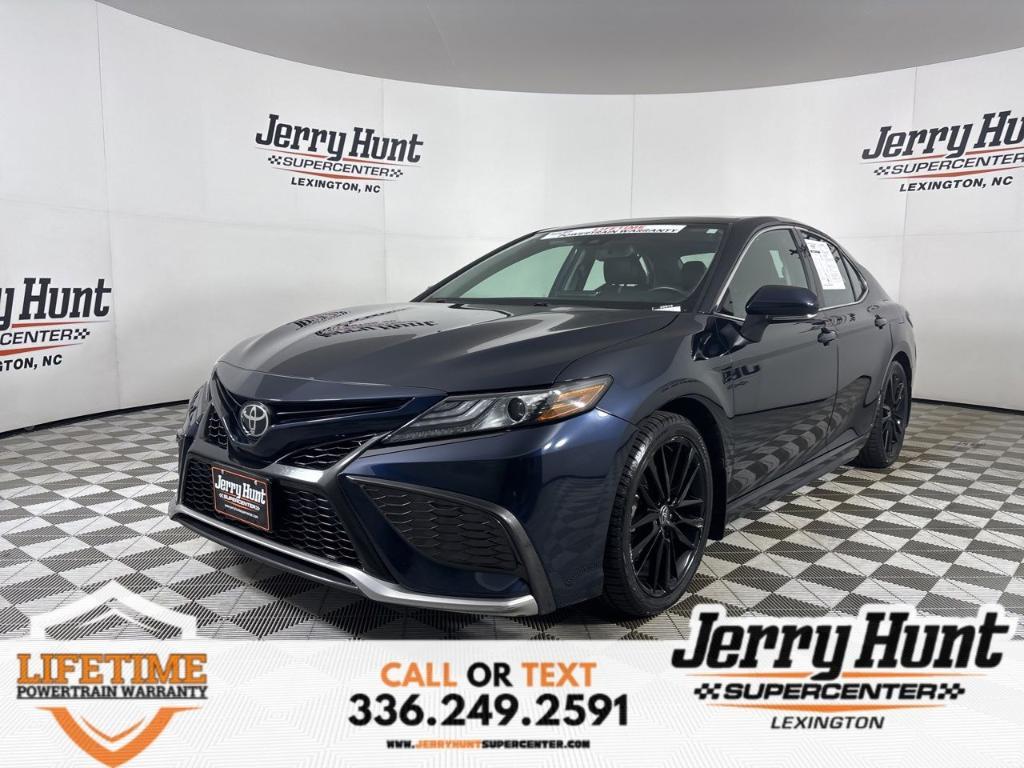 used 2021 Toyota Camry car, priced at $27,900