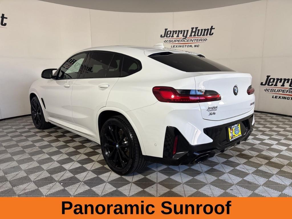 used 2023 BMW X4 car, priced at $52,700