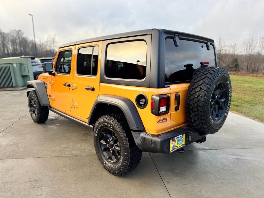 used 2021 Jeep Wrangler Unlimited car, priced at $32,900