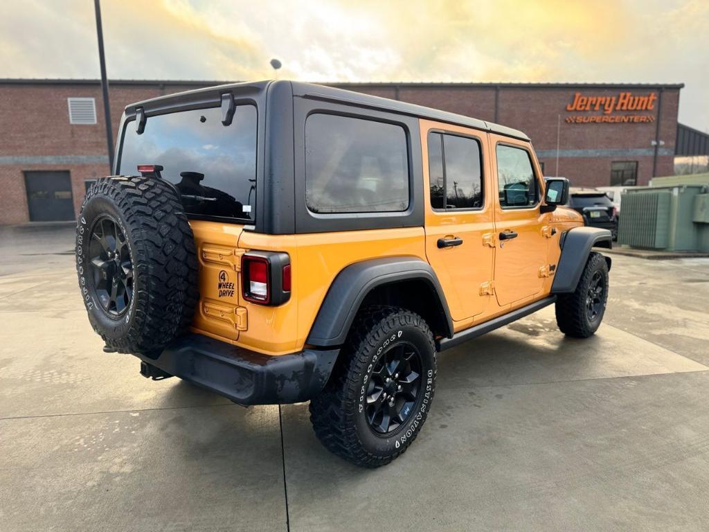 used 2021 Jeep Wrangler Unlimited car, priced at $32,900