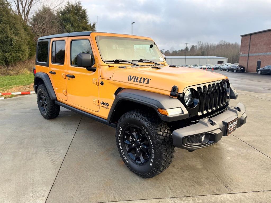 used 2021 Jeep Wrangler Unlimited car, priced at $32,900