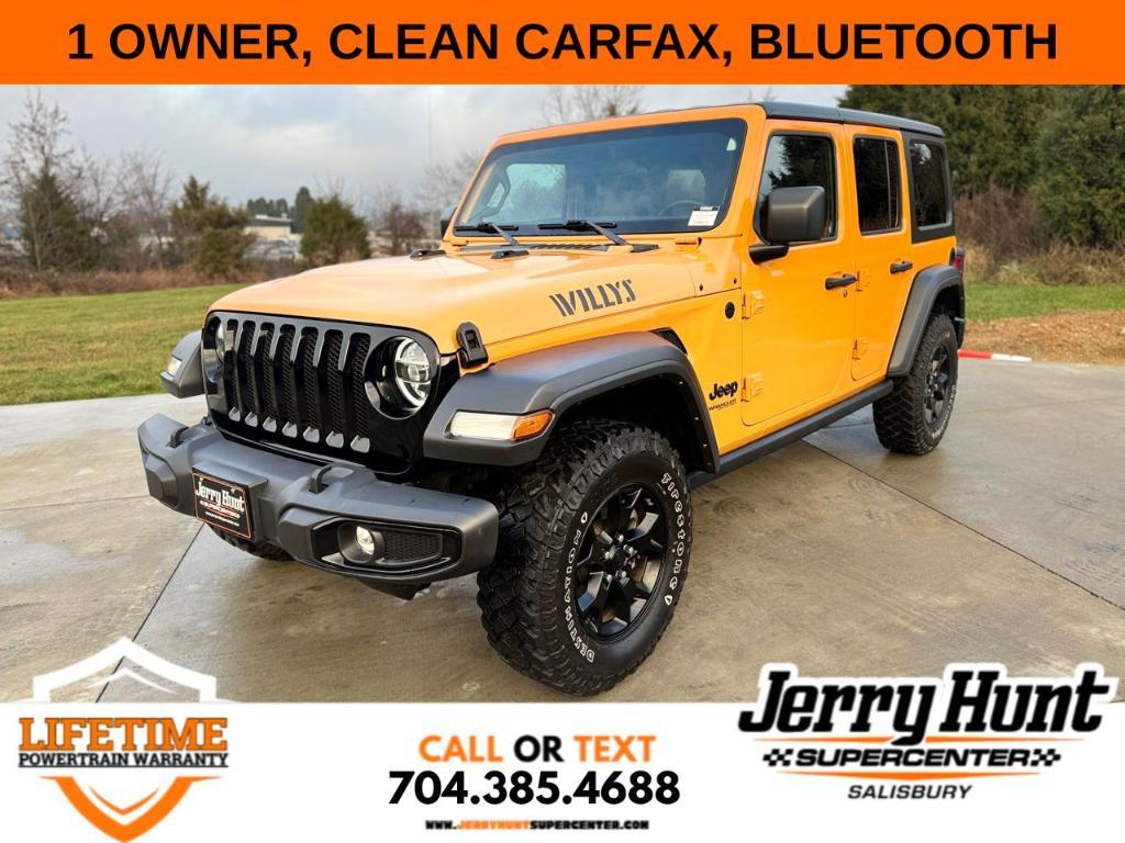 used 2021 Jeep Wrangler Unlimited car, priced at $32,900