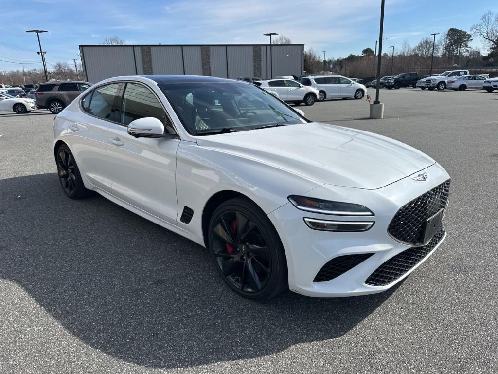 used 2022 Genesis G70 car, priced at $34,998