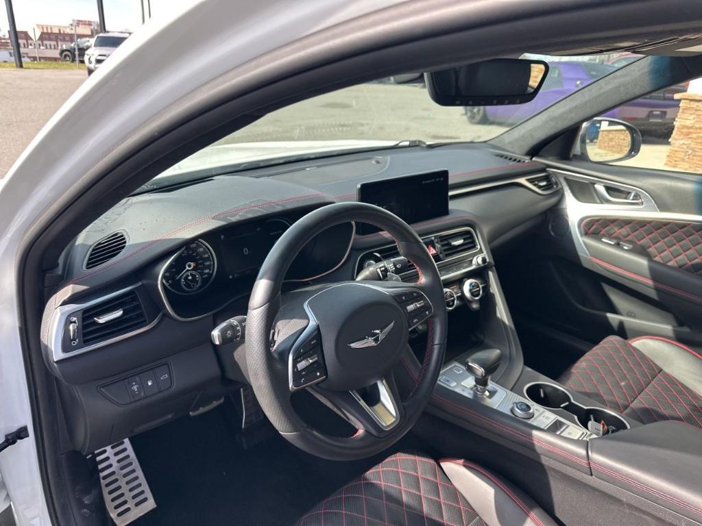 used 2022 Genesis G70 car, priced at $34,998