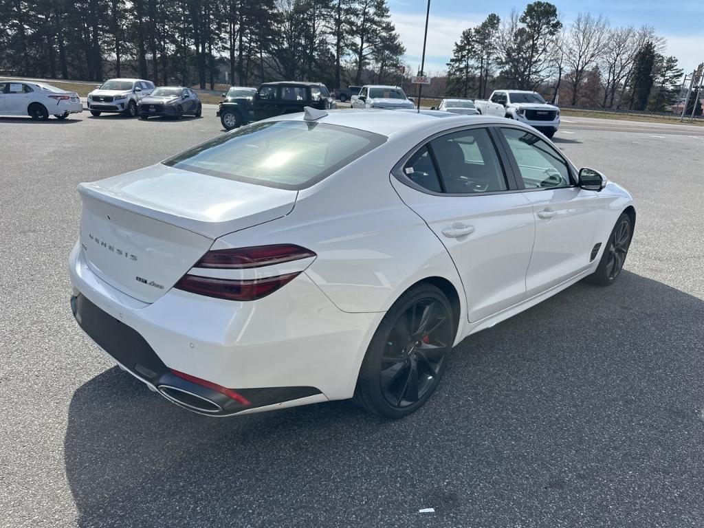 used 2022 Genesis G70 car, priced at $34,998