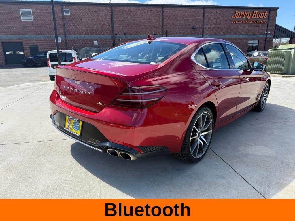 used 2023 Genesis G70 car, priced at $26,500