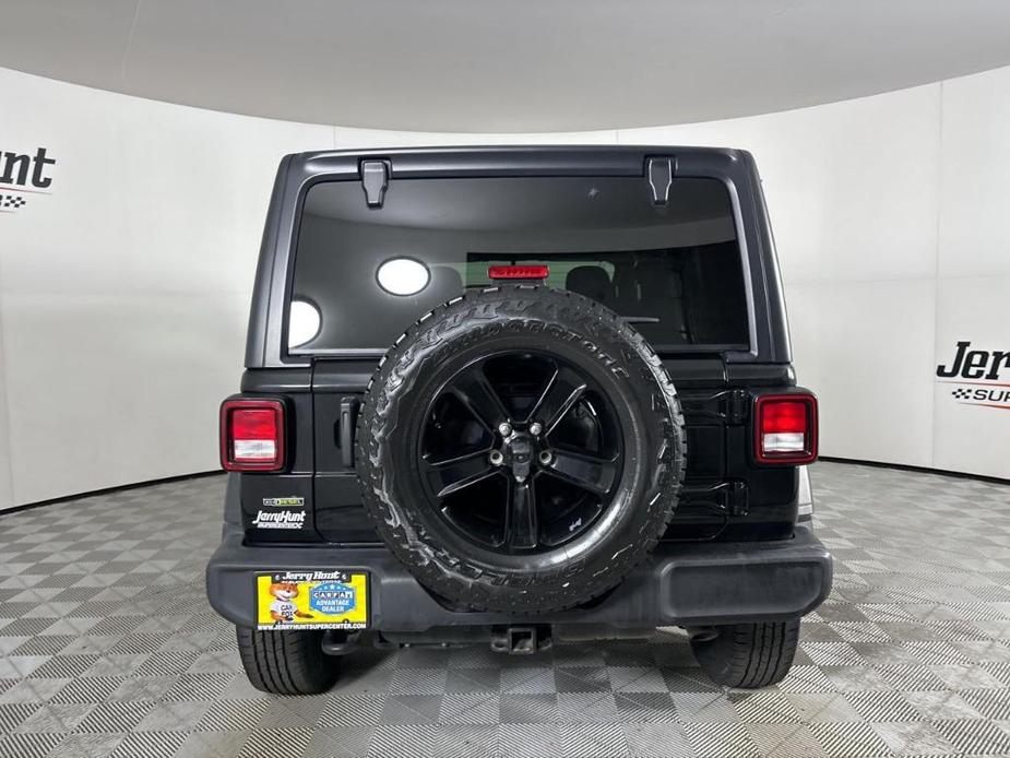 used 2021 Jeep Wrangler Unlimited car, priced at $26,400