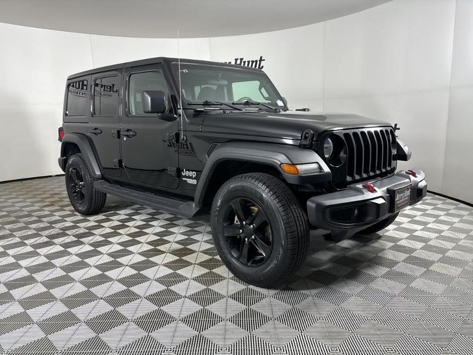 used 2021 Jeep Wrangler Unlimited car, priced at $26,400