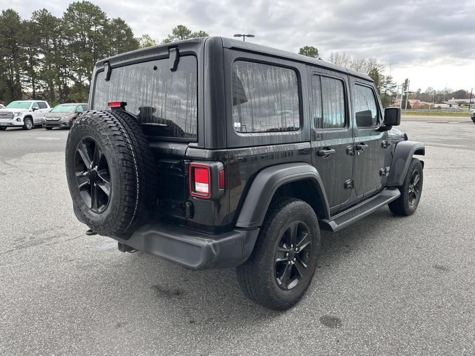 used 2021 Jeep Wrangler Unlimited car, priced at $28,400