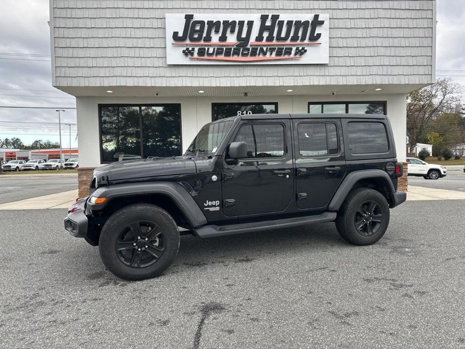 used 2021 Jeep Wrangler Unlimited car, priced at $28,400