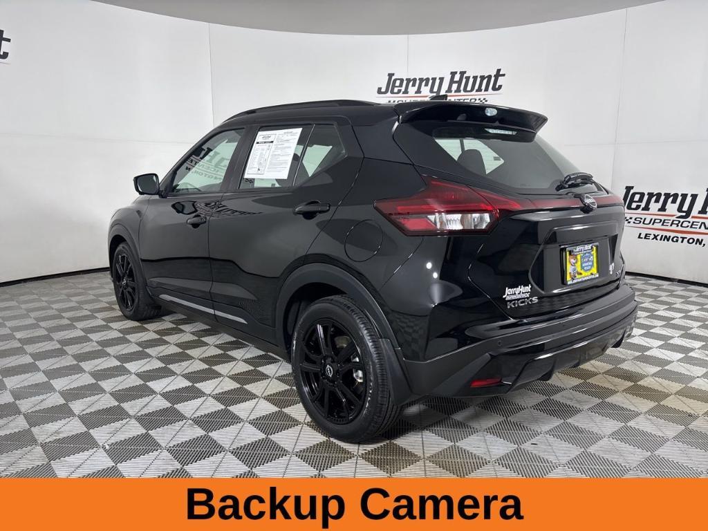 used 2024 Nissan Kicks car, priced at $20,600