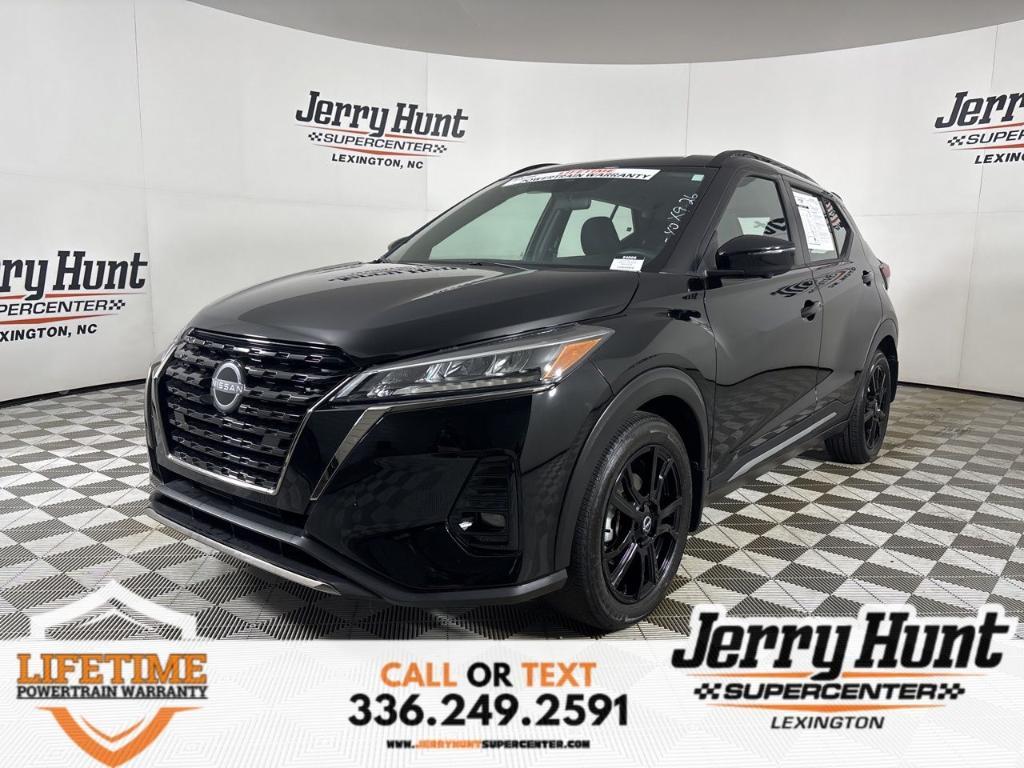 used 2024 Nissan Kicks car, priced at $20,600