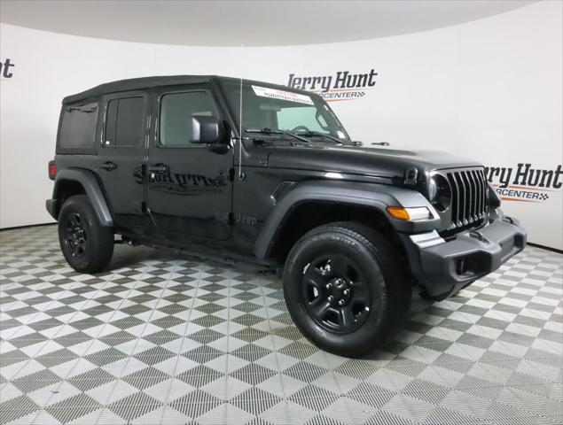 used 2023 Jeep Wrangler car, priced at $34,099