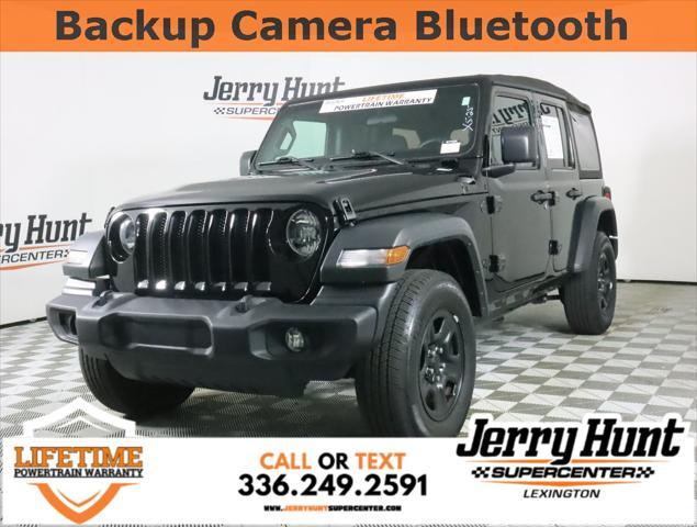 used 2023 Jeep Wrangler car, priced at $34,099