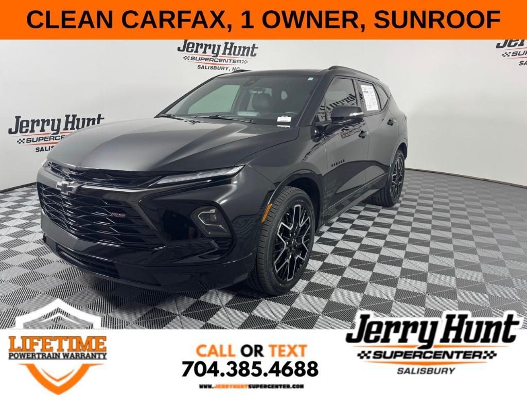 used 2024 Chevrolet Blazer car, priced at $35,200