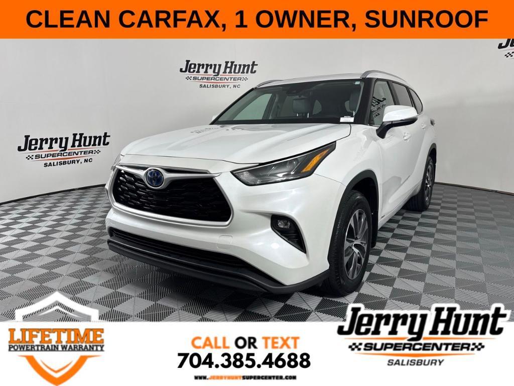 used 2024 Toyota Highlander Hybrid car, priced at $47,800