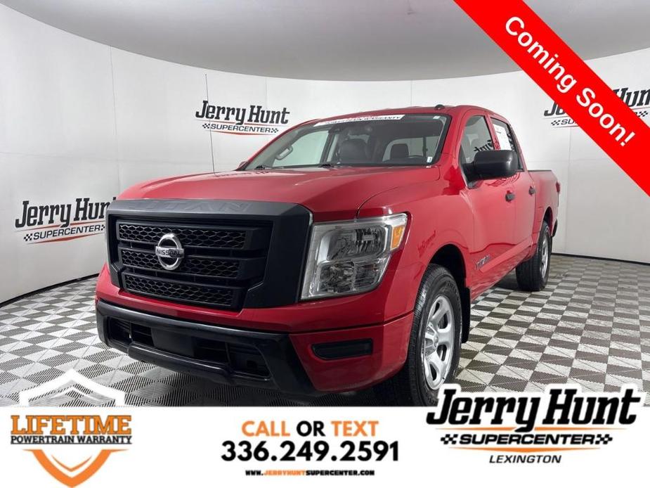 used 2021 Nissan Titan car, priced at $24,687