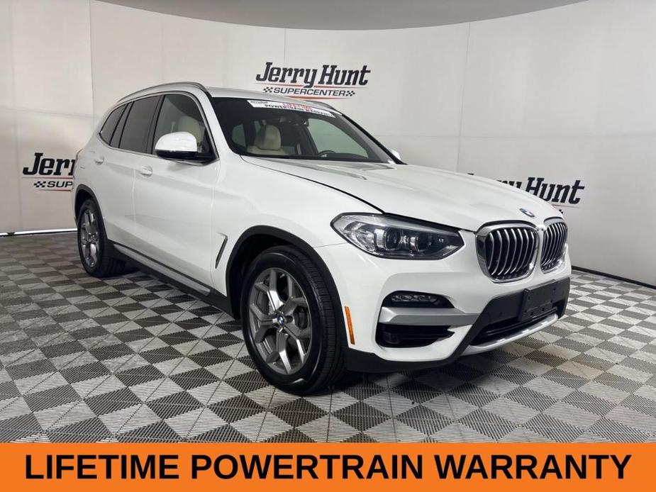 used 2021 BMW X3 car, priced at $28,900