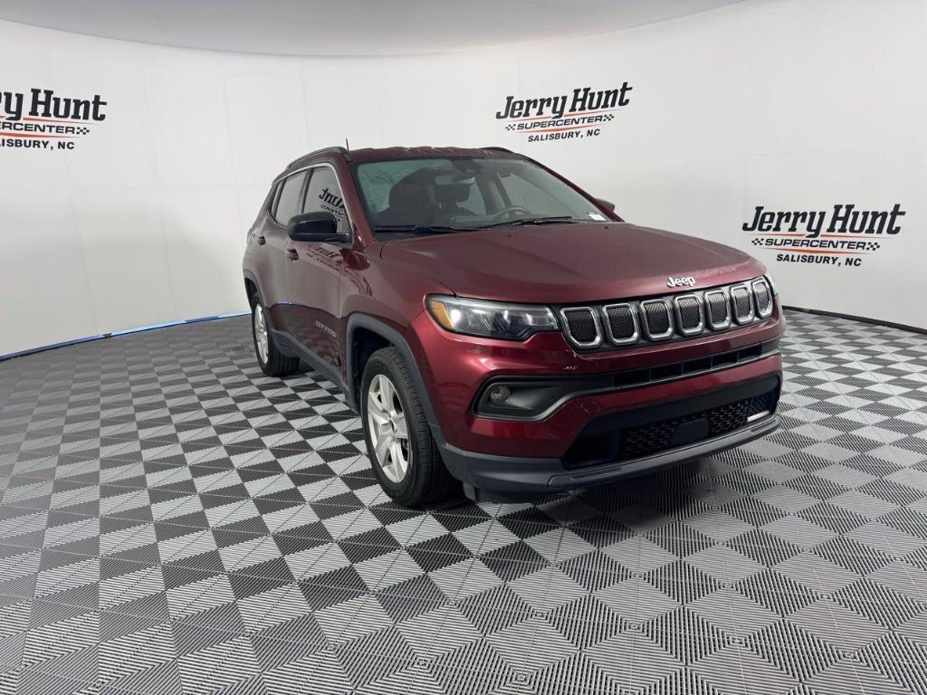 used 2022 Jeep Compass car, priced at $18,700