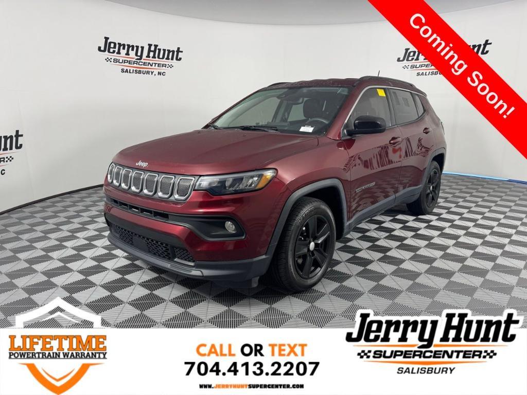 used 2022 Jeep Compass car, priced at $18,700